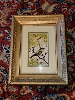 Vintage Original Watercolor